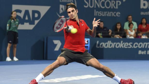 Roger Federer ist vor den Australian Open in guter Verfassung.