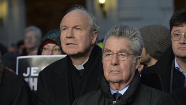 Mit dabei waren Kardinal Christoph Schönborn und Bundespräsident Heinz Fischer.