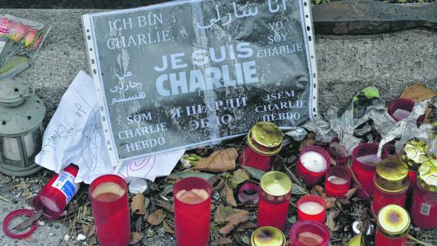 Trauer nach dem Anschlag auf &#039;Charlie Hebdo&#039;