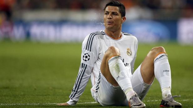 Ob Ronaldo beim Champions-League-Halbfinale dabei sein wird, ist noch nicht fraglich.