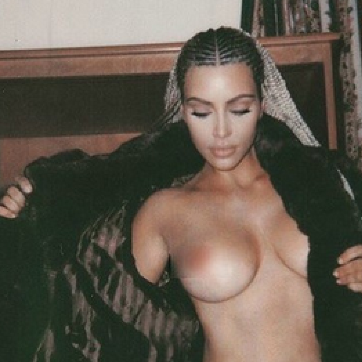 Kim kardashians nackt foto