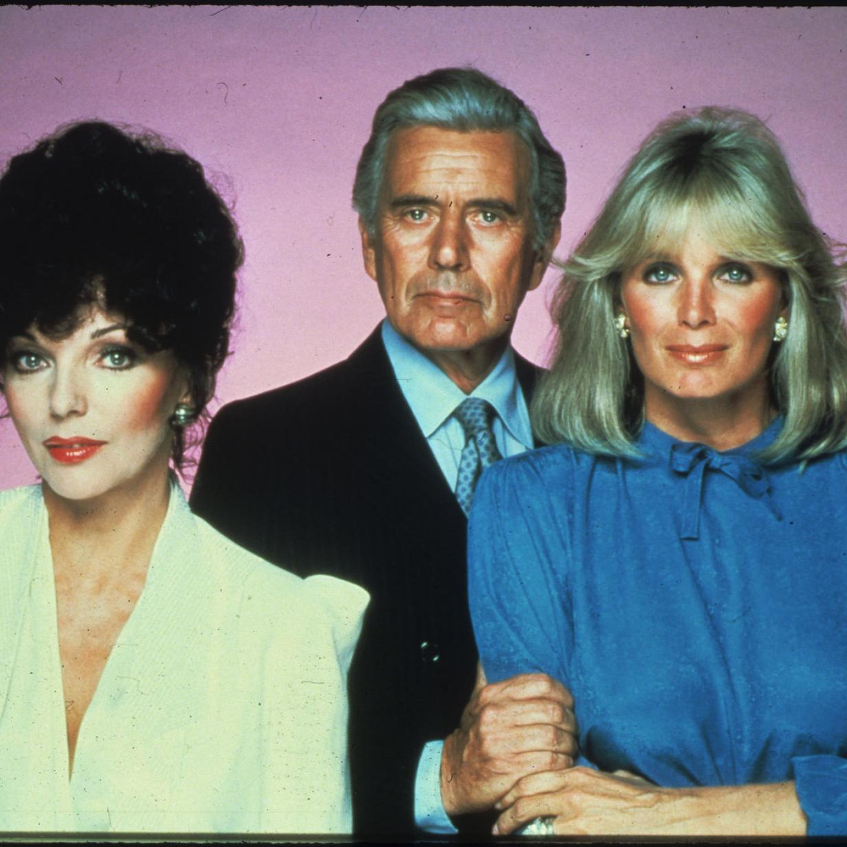 Linda Evans Dynasty Schulterpolster