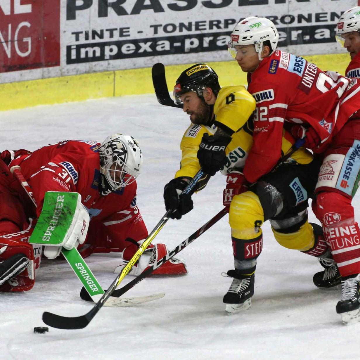 Puls 24 zeigt bis zu 45 Spiele der neuen Eishockey-Liga kurier.at