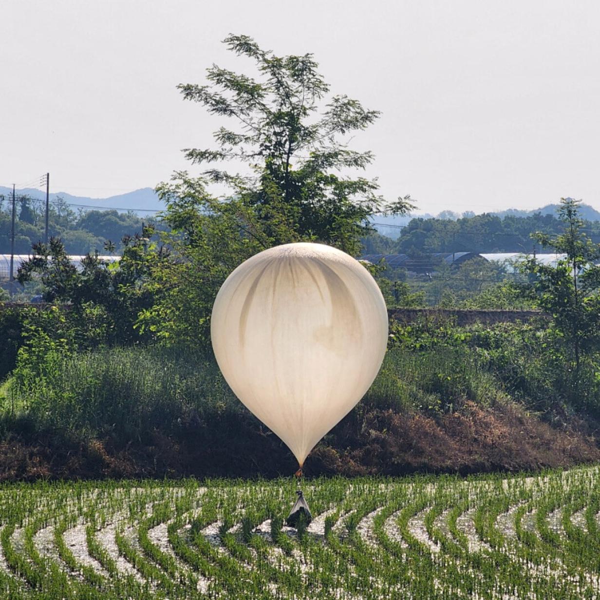 Nordkorea schickt Ballons mit Scken voller Kot nach Sdkorea | Kurier