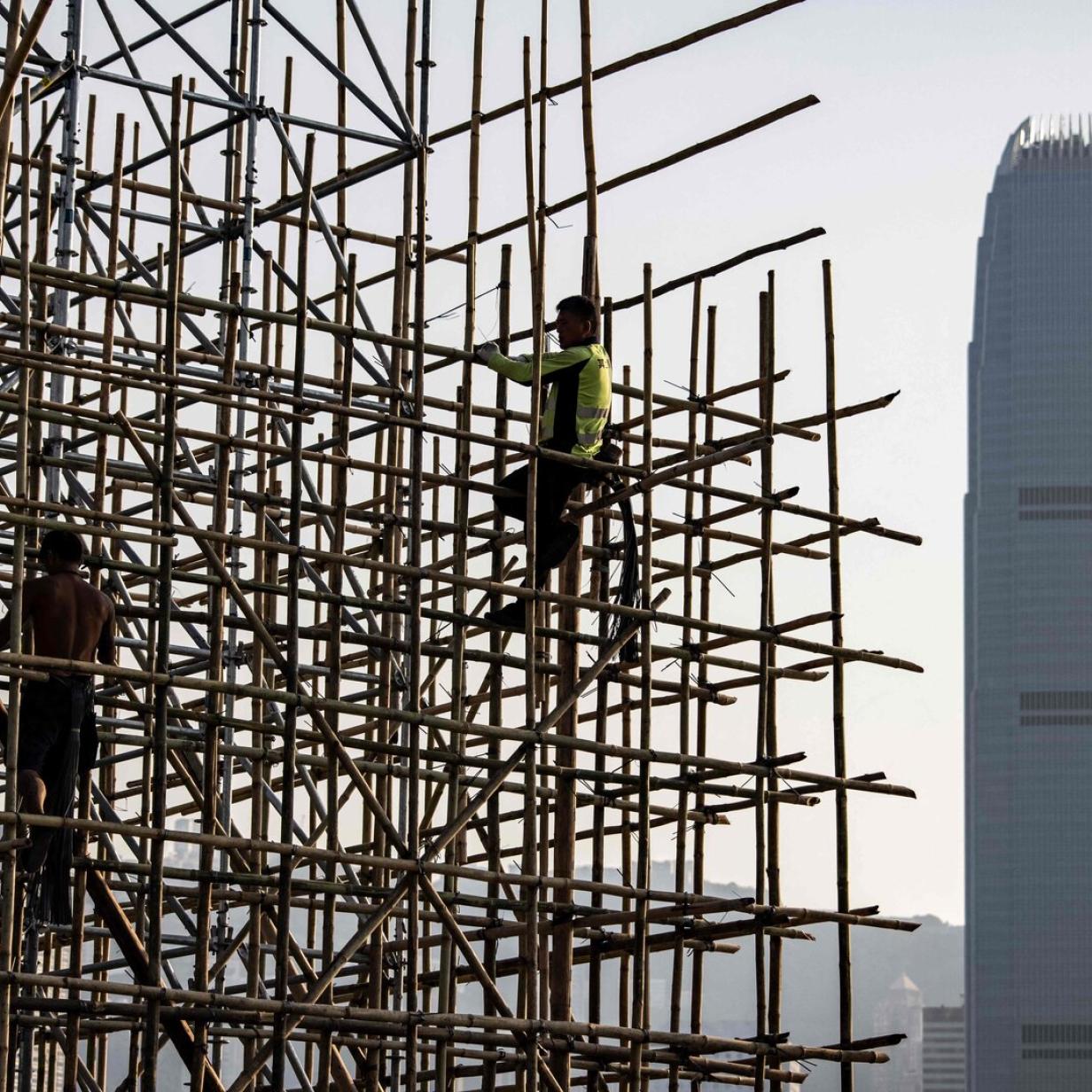 Warum Hongkong trotz der Brandgefahr mit Bambusgersten baut | Kurier