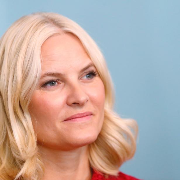 Ein Porträt von Kronprinzessin Mette-Marit von Norwegen.