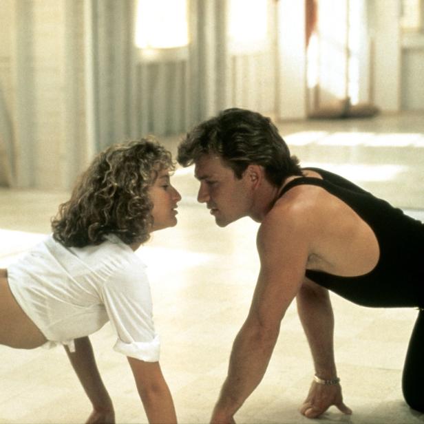 Jennifer Grey und Patrick Swayze in einer Szene aus dem Film „Dirty Dancing“.