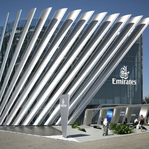 Pavillon der Emirates Expo 2020.