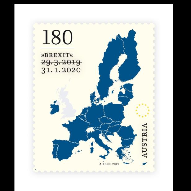 Österreichische Post: Corona-Briefmarke aus Klopapier