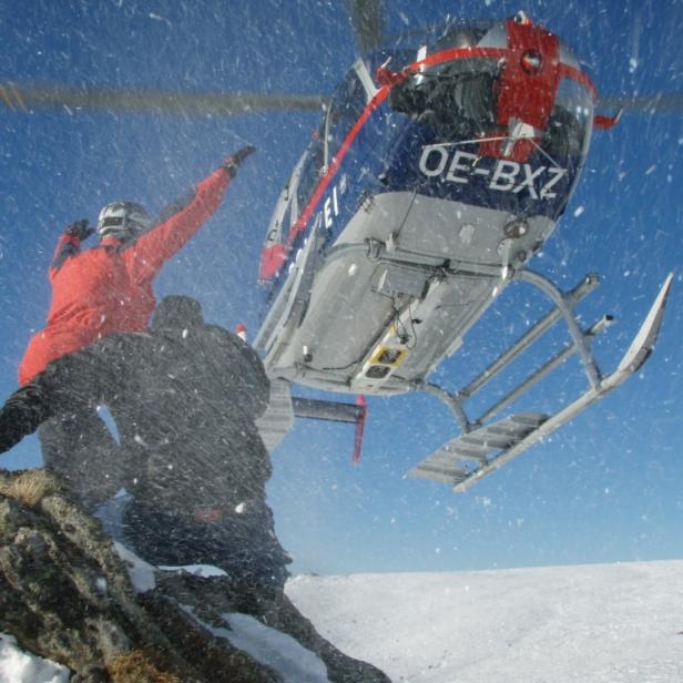 Drei Hubschrauber mussten bei Rettung in Vorarlberg umdrehen