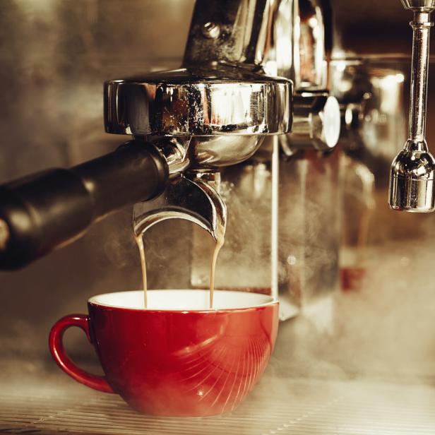 Frisch aufgebrühter Kaffee.
