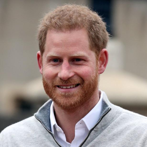 Ein Porträt von Prinz Harry, der lächelt.