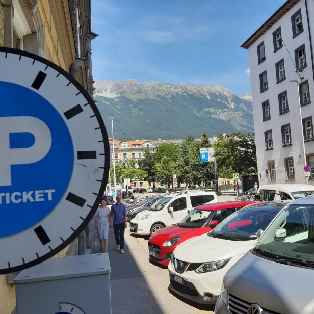 Parken in den Innsbrucker Innenstadt