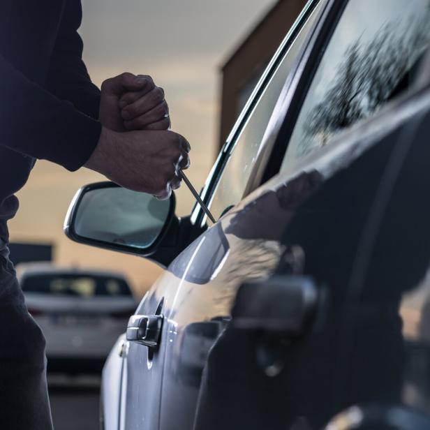 Aktion der Polizei gegen grenzüberschreitende Kriminalität im Nordburgenland.