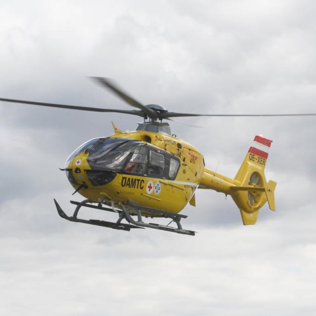 Rettungshubschrauber des ÖAMTC.
