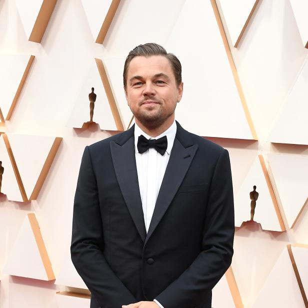 Leonardo DiCaprio auf dem roten Teppich bei einer Preisverleihung.
