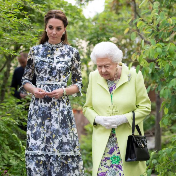 Herzogin Kate und Queen Elizabeth II.