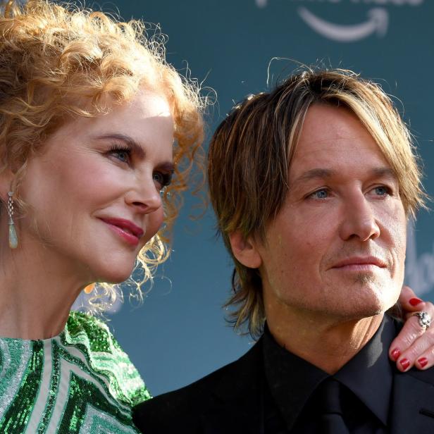 Nicole Kidman und Keith Urban posieren zusammen auf einem Event.