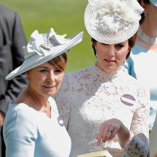 Kate Middleton und Carole Middleton beim Royal Ascot-Pferderennen.