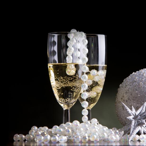 Sekt zu Silvester.