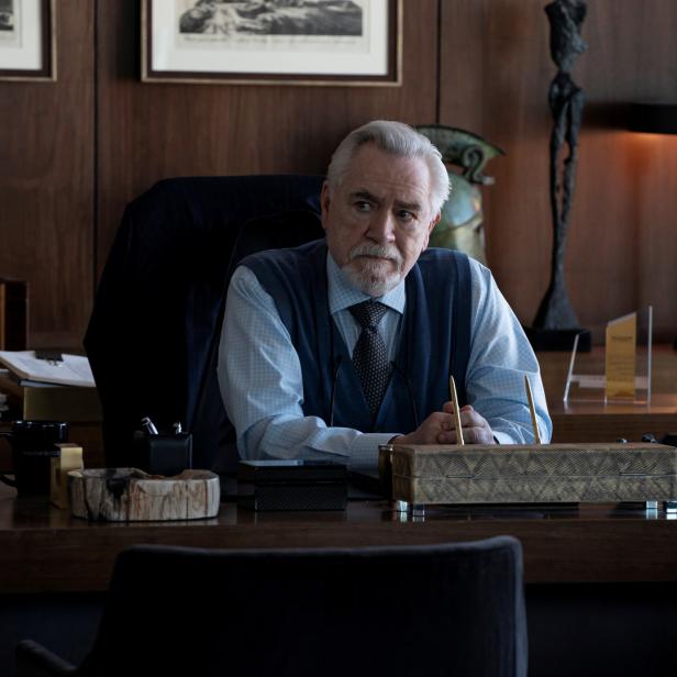 Brian Cox als Logan Roy in einer Szene aus der Fernsehserie „Succession“.