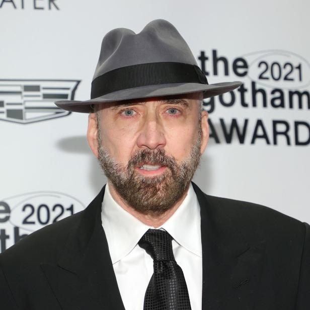 Nicolas Cage bei den 2021 Gotham Awards.