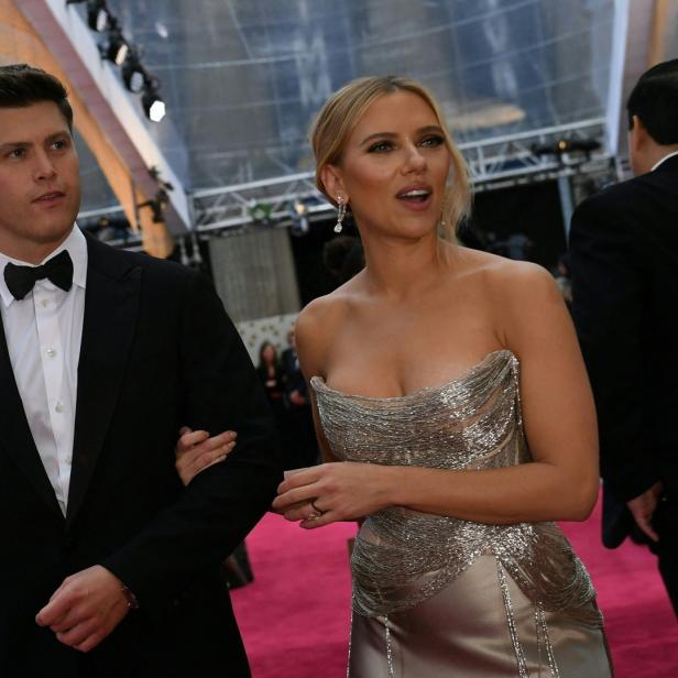 Scarlett Johansson und Colin Jost.