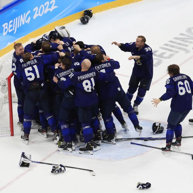 Erstes Eishockey-Gold für Finnland nach Finalsieg gegen Russland