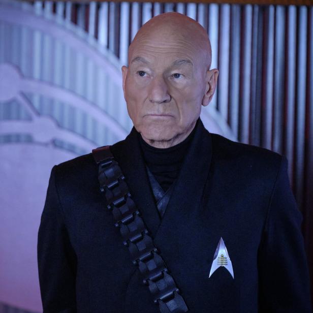 Patrick Stewart als Jean-Luc Picard in „Star Trek: Picard“.