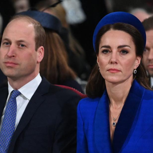 Prinz William und Prinzessin Kate bei einer Veranstaltung.