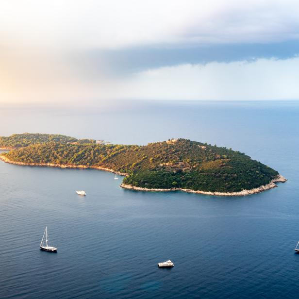 Traumhaft schön: Lokrum Island in Dubrovnik, Kroatien.