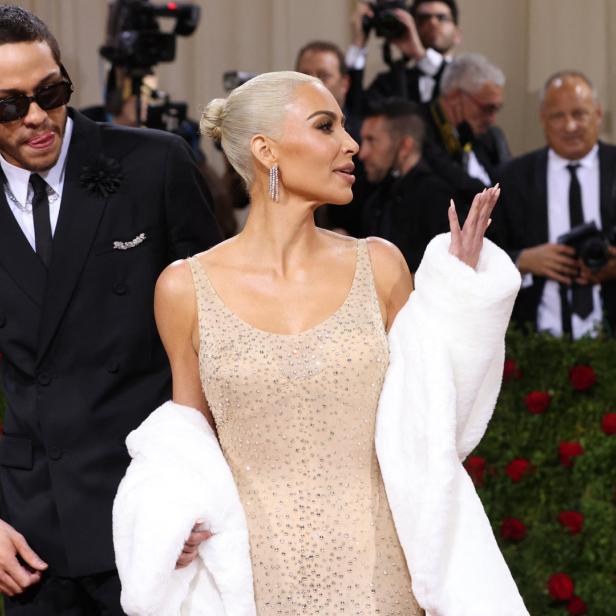 Kim Kardashian und Pete Davidson bei der Met Gala 2022.