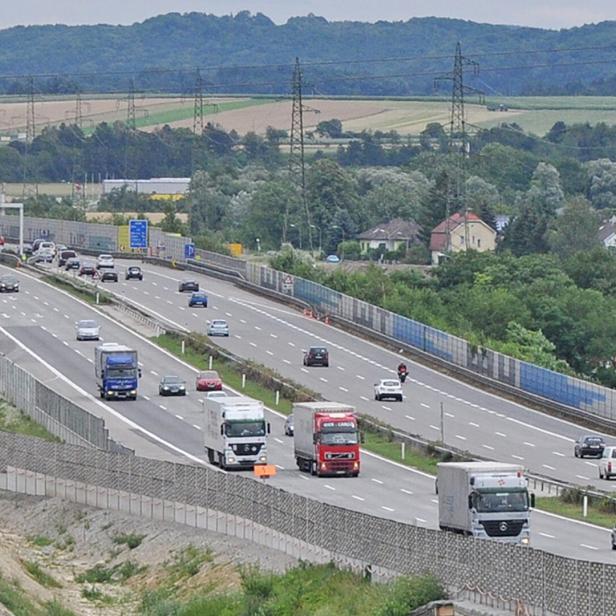 Westautobahn bei St. Pölten