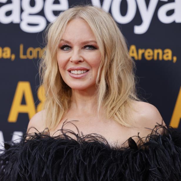 Kylie Minogue bei der Eröffnung von ABBA Voyage.