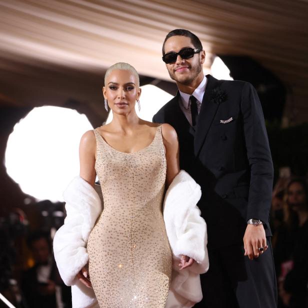 Kim Kardashian und Pete Davidson auf der Met Gala 2022.