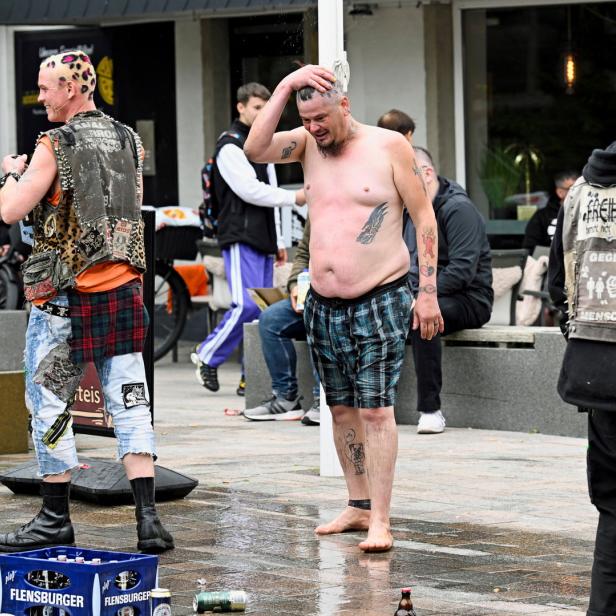 Punks auf Sylt.