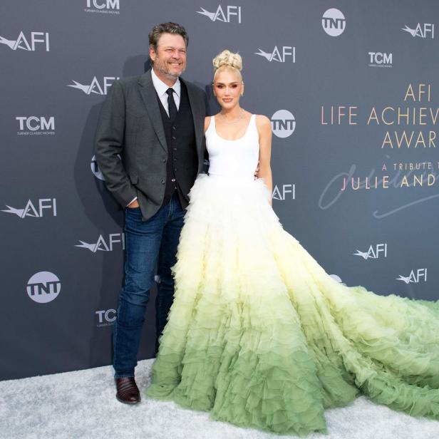 Blake Shelton und Gwen Stefani bei der AFI Life Achievement Award-Verleihung für Julie Andrews.