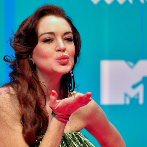 Lindsay Lohan bei den MTV Europe Music Awards.