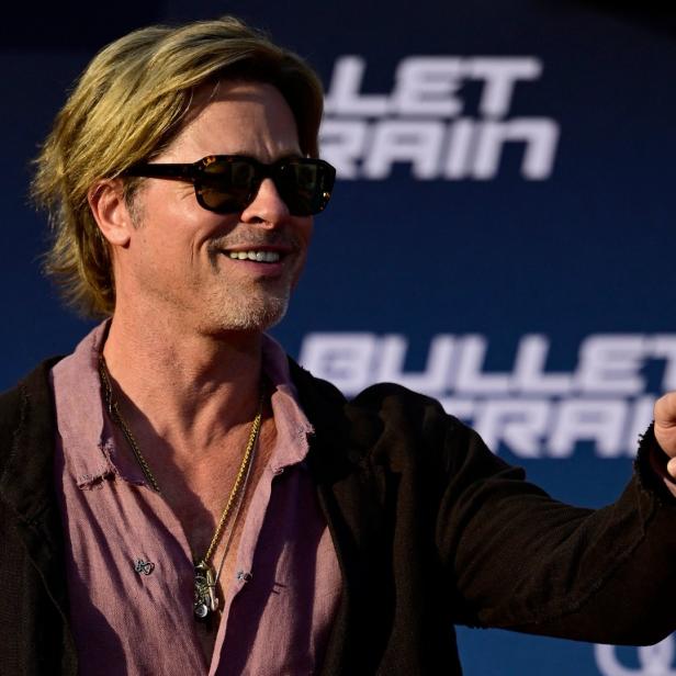 Brad Pitt bei der Premiere von „Bullet Train“ in Los Angeles.