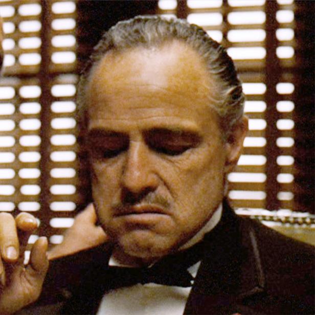 Marlon Brando als Don Vito Corleone in „Der Pate“.