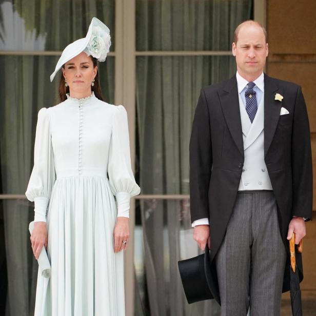 Prinz William und Prinzessin Kate bei einer formellen Veranstaltung.