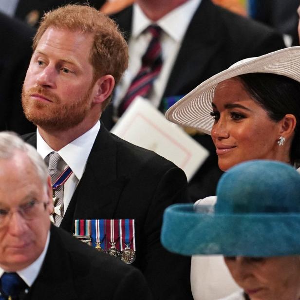 Prinz Harry und Meghan, Herzogin von Sussex, bei einer Veranstaltung.