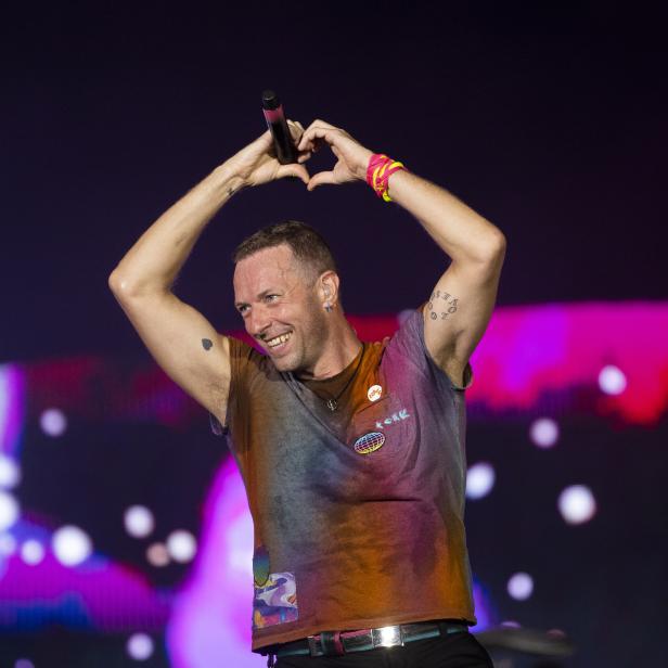 Coldplay tritt in Santo Domingo auf.