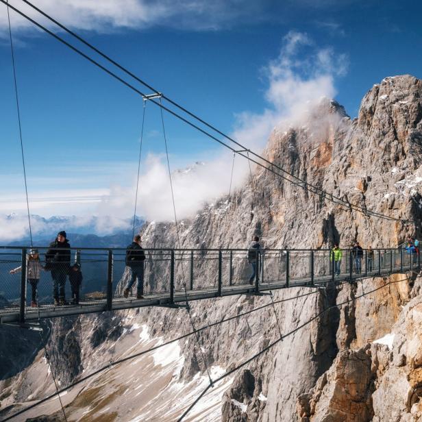 Dachstein mit Hängebrücke