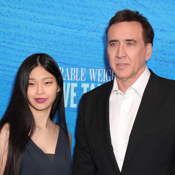 Nicolas Cage und seine Ehefrau Riko Shibata.