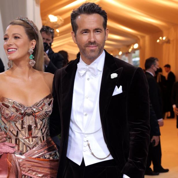 Blake Lively und Ryan Reynolds bei der Met Gala 2022.