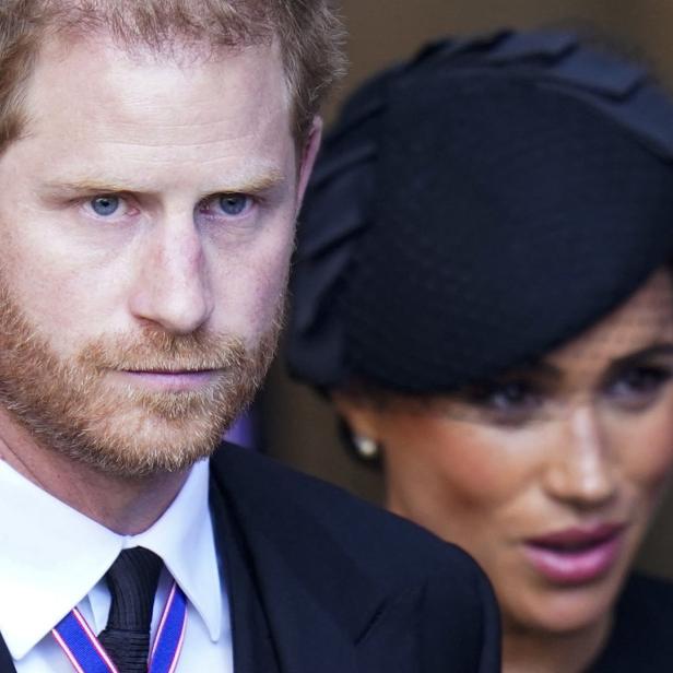 Prinz Harry und Meghan, Herzogin von Sussex, bei einer Veranstaltung.