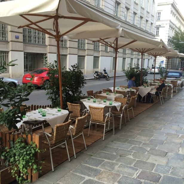 Gastgarten Appiano das Gasthaus