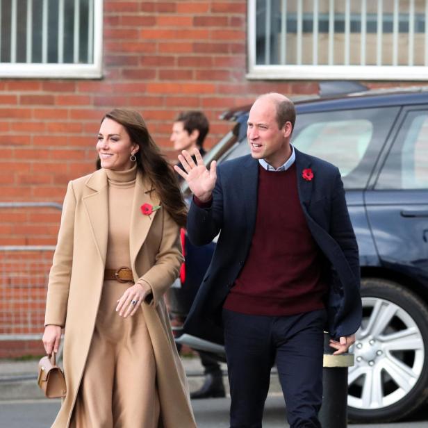Prinz und Prinzessin von Wales besuchen Scarborough.