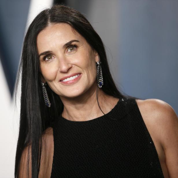 Demi Moore bei der 92. Oscar-Verleihung der Vanity Fair in Beverly Hills.